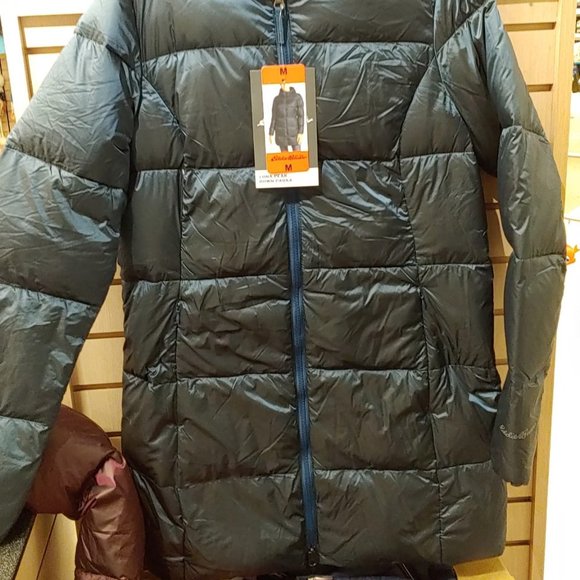 Eddie Bauer Women's Hooded Luna Peak Down Parka M - Picture 3 of 6